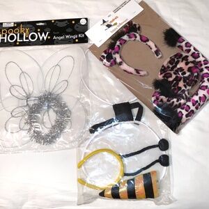Dress Up Accessories - Angel, Bumble Bee & Cat